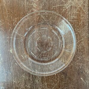 Vintage Sealtest Glasbake 251 Glass Mini Pie Pan Tart Dish‎ Plate 6.75" USA